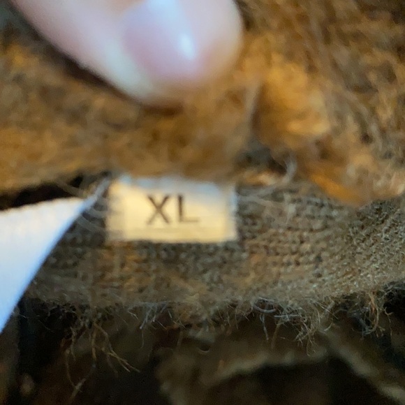 Coastlines woman’s Brown Faux Fur Jacket Size XL - Picture 4 of 12